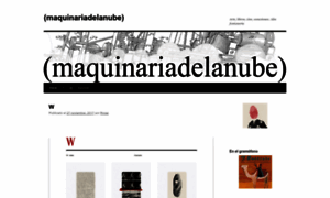 Maquinariadelanube.wordpress.com thumbnail