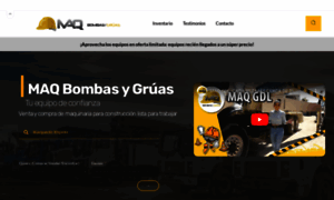 Maquinariapesadacs.com.mx thumbnail