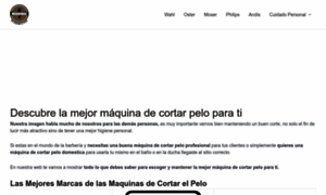 Maquinasdecortarpelo.net thumbnail
