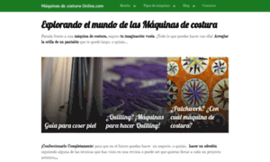 Maquinasdecosturaonline.com thumbnail