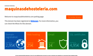 Maquinasdehosteleria.com thumbnail