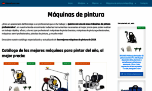 Maquinasdepintura.com thumbnail