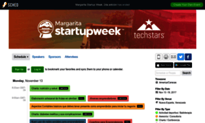 Margaritastartupweek2daedic2017.sched.com thumbnail