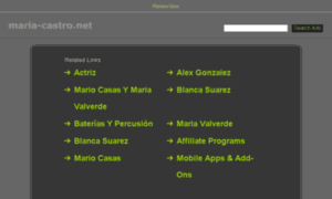 Maria-castro.net thumbnail