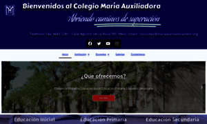 Mariaauxiliadoramelo.org thumbnail