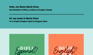 Mariavivesportfolio.com thumbnail