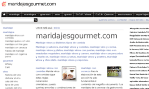 Maridajesgourmet.com thumbnail