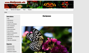 Mariposas.wiki thumbnail