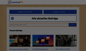Marketingblog.biz thumbnail