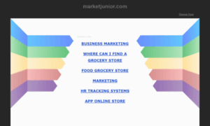 Marketjunior.com thumbnail