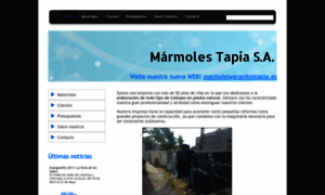 Marmolestapia.com thumbnail