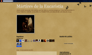 Martiresdelaeucaristia.blogspot.com thumbnail
