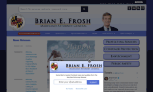 Marylandattorneygeneral.gov thumbnail