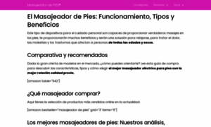 Masajeadordepies.net thumbnail