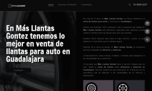 Masllantasgontez.com.mx thumbnail