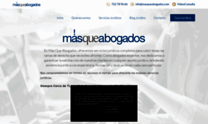 Masqueabogados.com thumbnail