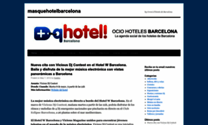 Masquehotelbarcelona.com thumbnail