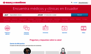 Masquemedicos.ec thumbnail