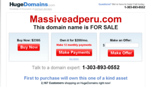 Massiveadperu.com thumbnail