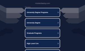 Masterdephp.com thumbnail