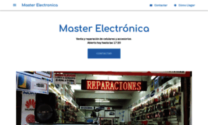 Masterelectronica.business.site thumbnail