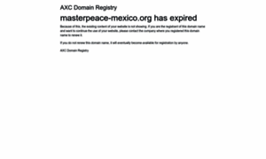 Masterpeace-mexico.org thumbnail