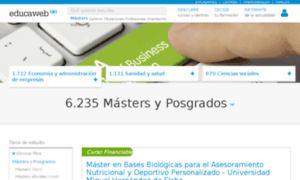 Masters.educaweb.com thumbnail