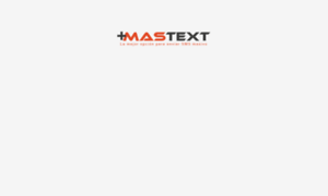 Mastext.com thumbnail