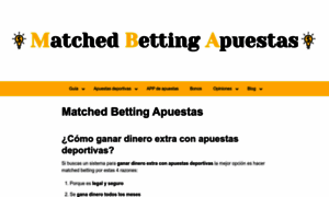Matchedbettingapuestas.com thumbnail