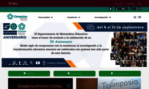 Matedu.cinvestav.mx thumbnail