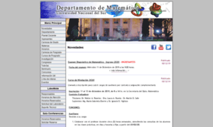 Matematica.uns.edu.ar thumbnail
