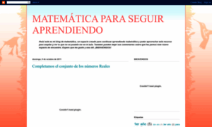 Matematicaparaseguiraprendiendo.blogspot.mx thumbnail