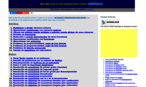 Matematicas.relatividad.org thumbnail
