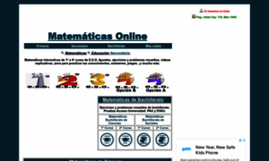 Matematicasonline.es thumbnail