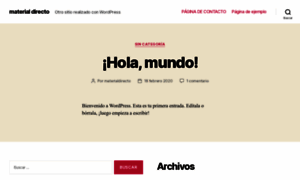 Materialdirecto.es thumbnail