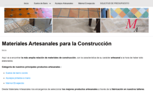 Materialesartesanales.es thumbnail