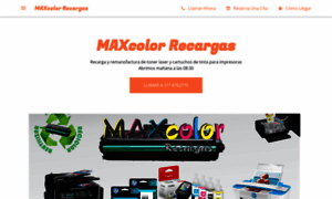 Maxcolorrecargas.negocio.site thumbnail