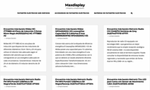 Maxdisplay.es thumbnail