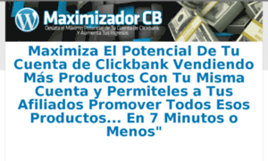 Maximizadorcb.com thumbnail