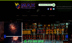 Maxpirotecnia.com thumbnail