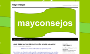 Mayconsejos.com thumbnail