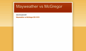 Mayweathervsmcgregorblog.blogspot.cl thumbnail