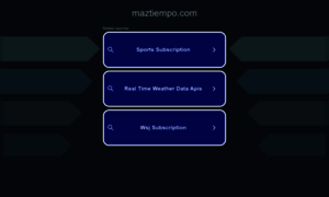 Maztiempo.com thumbnail