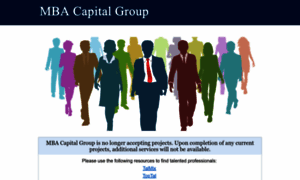 Mbacapitalgroup.com thumbnail