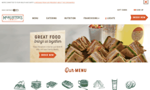 Mcalistersdeli.com thumbnail