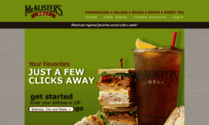 Mcalistersdeli.olo.com thumbnail