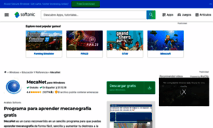 Mecanet.softonic.com thumbnail