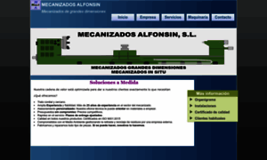 Mecanizadosalfonsin.com thumbnail