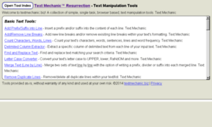 Mechanictext.com thumbnail