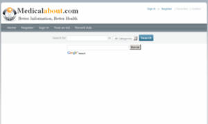 Medicalabout.com thumbnail